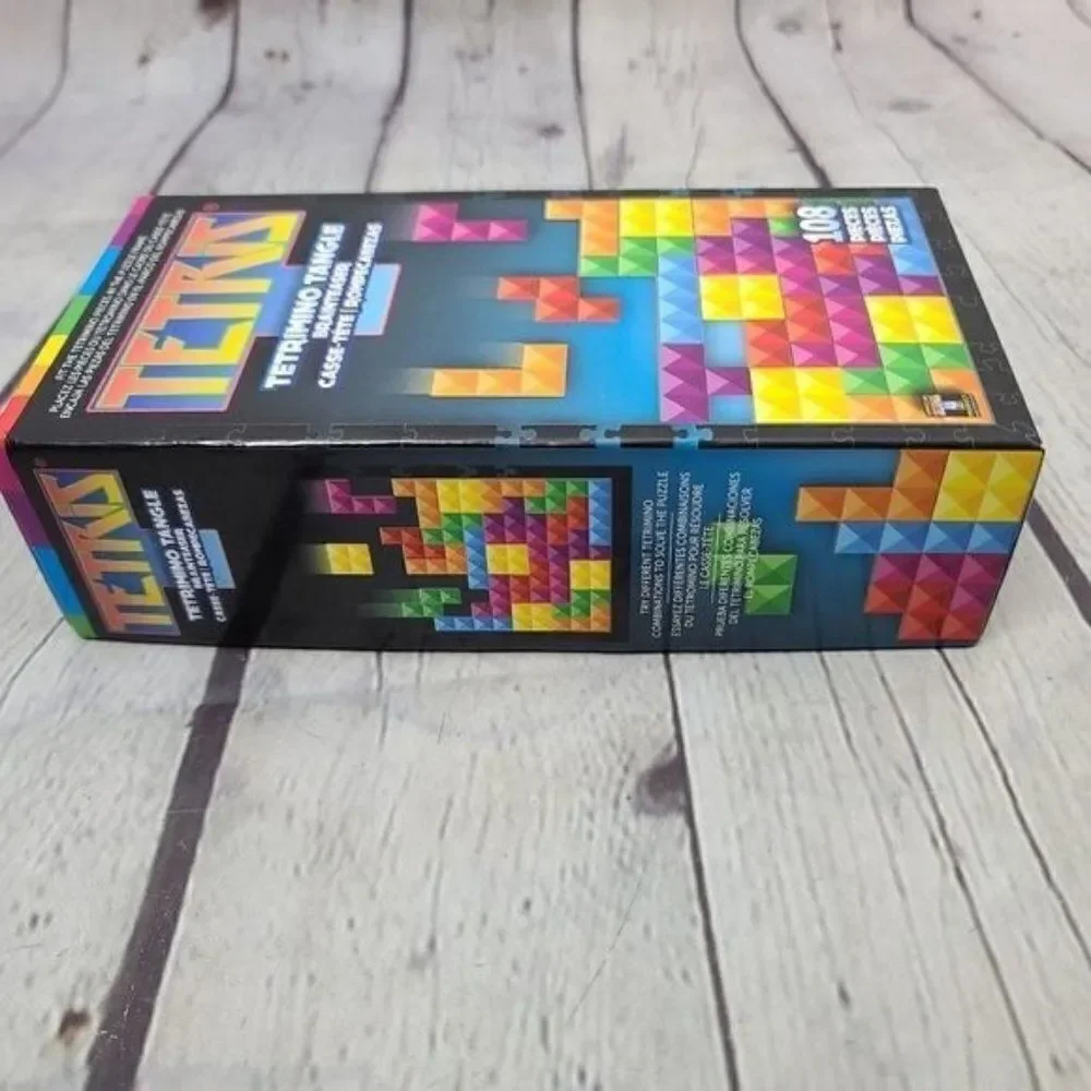 TETRIS 108 Piece Puzzle Tetrimno Tangle Braintease
